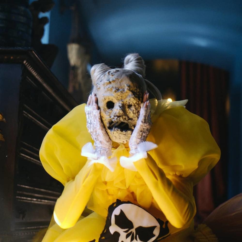 Album cover art for "Scary Mask" by Poppy & FEVER 333