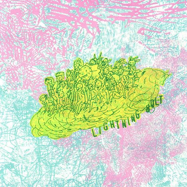 Album cover art for "Forcefield" by Lightning Bolt