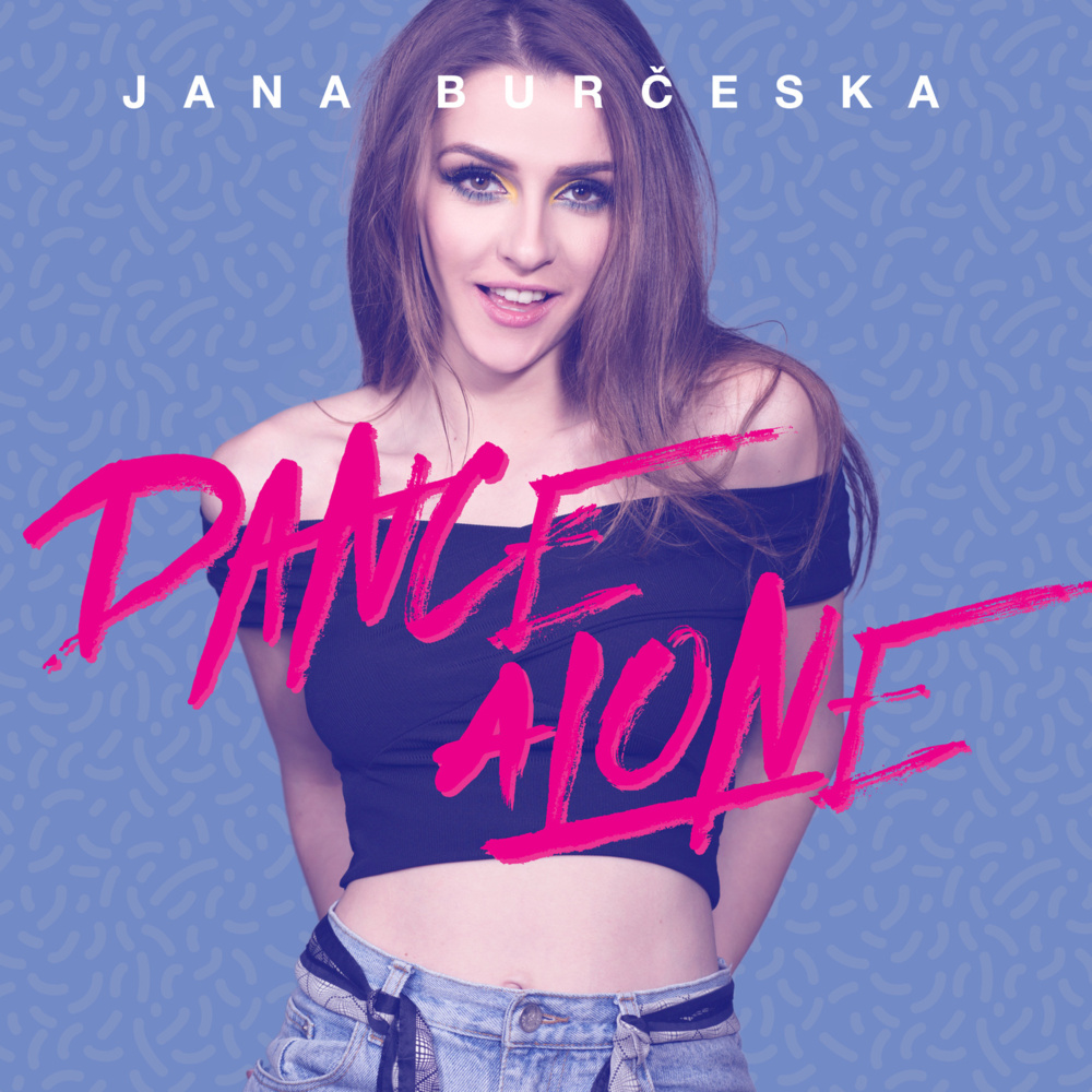 Album cover art for "Dance Alone" by Jana Burčeska