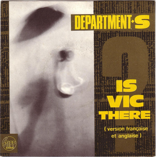 Album cover art for "Is Vic There?" by Department S