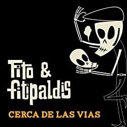 Album cover art for "Cerca de las vías (Directo Teatro Arriaga)" by Fito y Fitipaldis