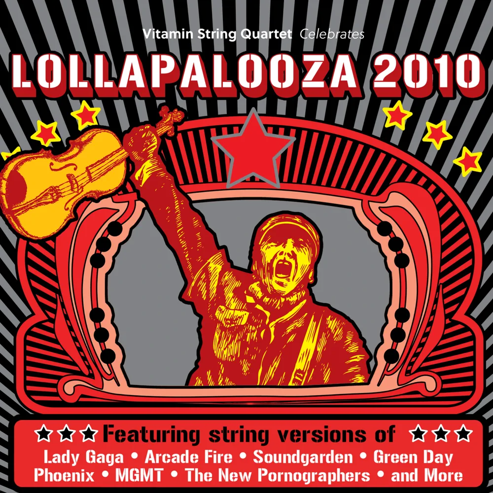 Cover image for Vitamin String Quartet Celebrates Lollapalooza 2010