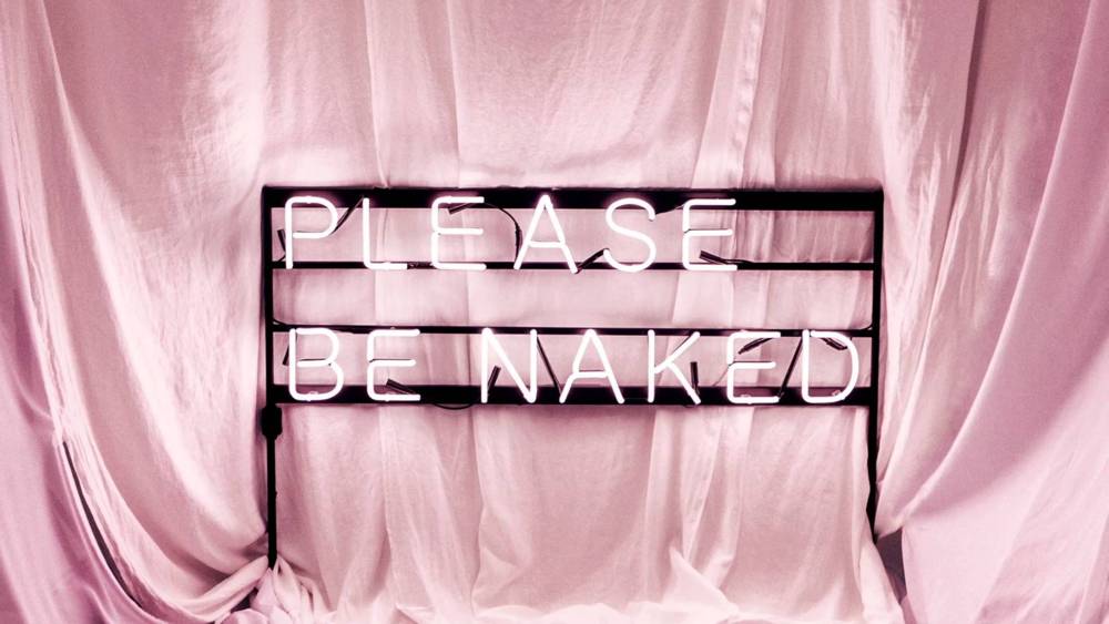 Album cover art for "Please Be Naked" by The 1975
