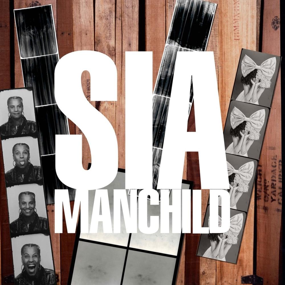 Album cover art for "Manchild" by Sia