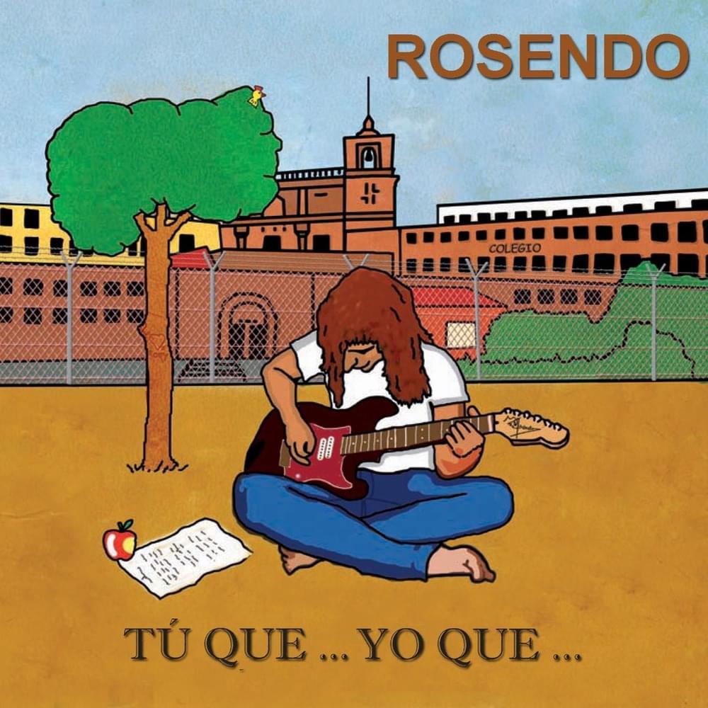 Album cover art for "Tu que... yo que" by Rosendo