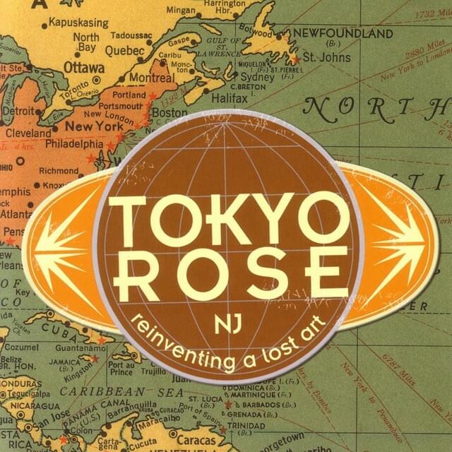 Album cover art for "Right Through Your Teeth" by Tokyo Rose (Band)