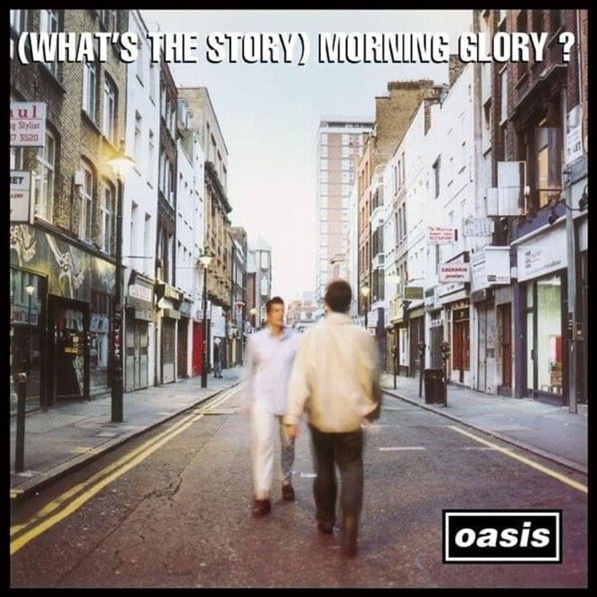 Album cover art for "Some Might Say (Live at Roskilde)" by Oasis