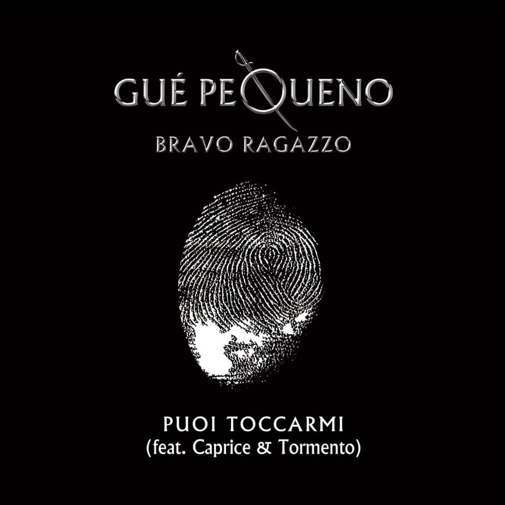 Album cover art for "Puoi Toccarmi" by Guè & Big Boy Caprice & Tormento