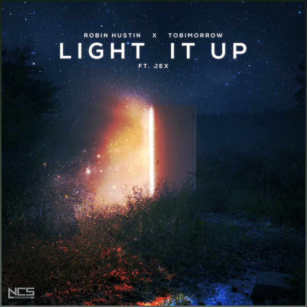 Album cover art for "Light It Up" by Robin Hustin & Jex