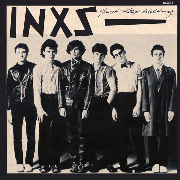 Album cover art for "Just Keep Walking" by INXS