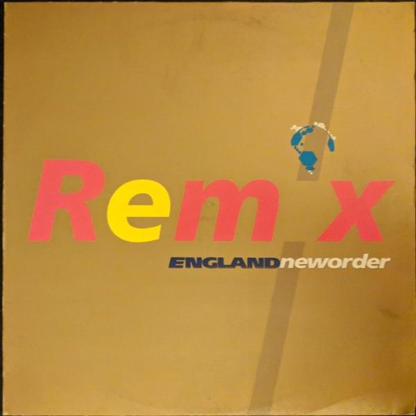 Album cover art for "World In Motion (Subbuteo Mix)" by New Order & England National Football Team