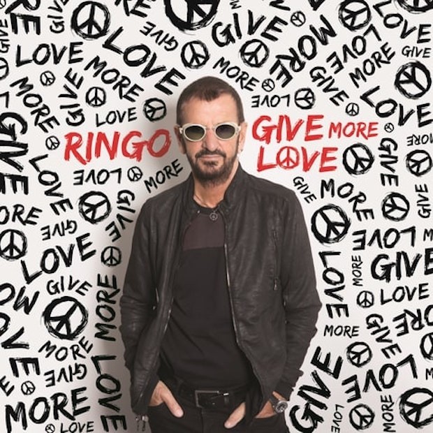Album cover art for "Give More Love" by Ringo Starr