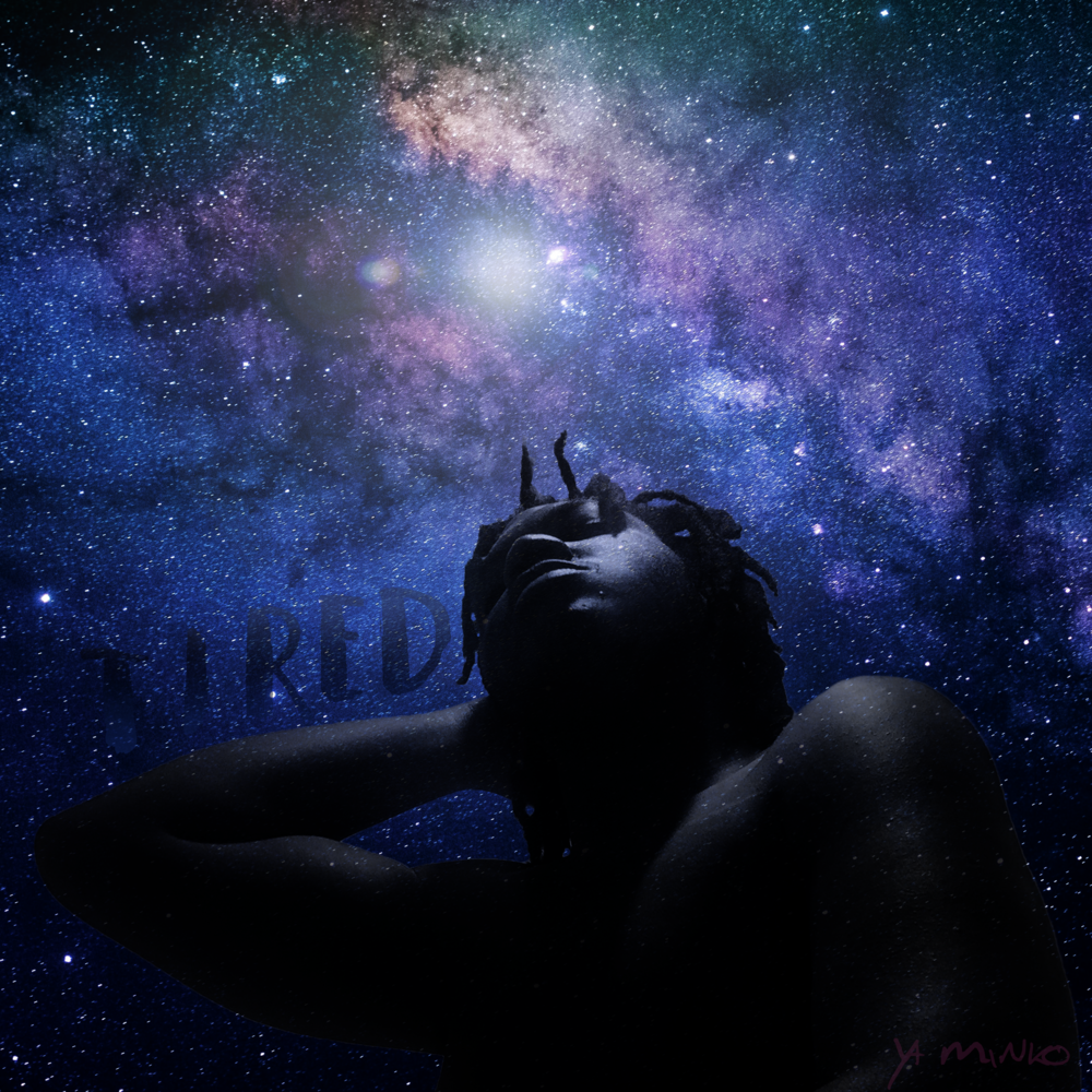 Album cover art for "TIRED" by Ya Minko