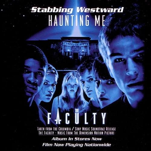 Album cover art for "Haunting Me" by Stabbing Westward