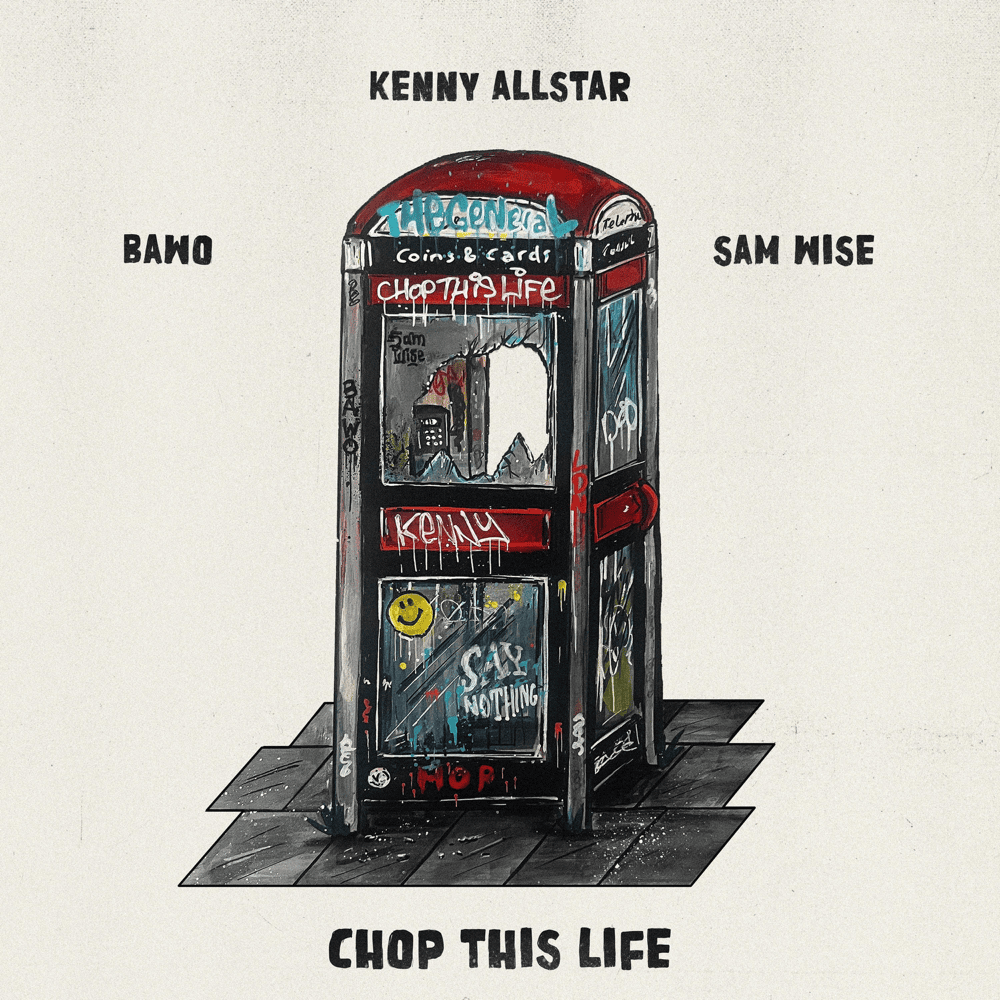 Album cover art for "Chop This Life" by Kenny Allstar