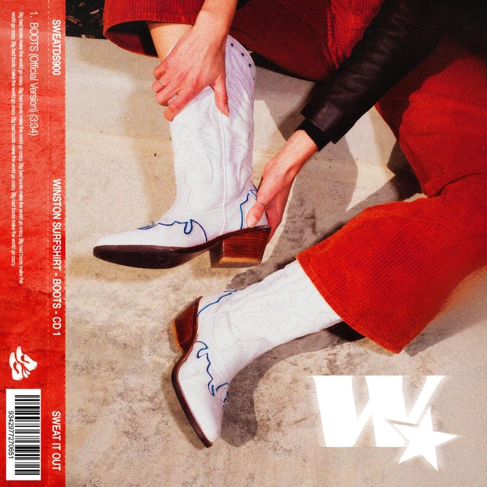 Album cover art for "BOOTS" by Winston Surfshirt