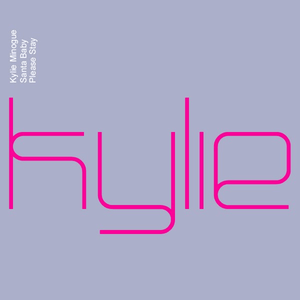 Album cover art for "Santa Baby" by Kylie Minogue