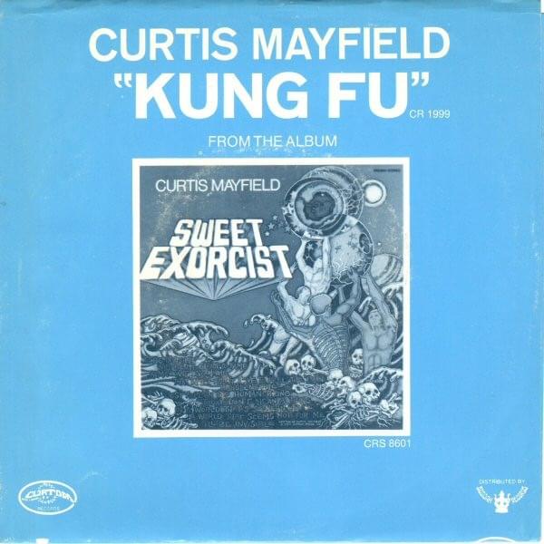 Album cover art for "Kung Fu" by Curtis Mayfield