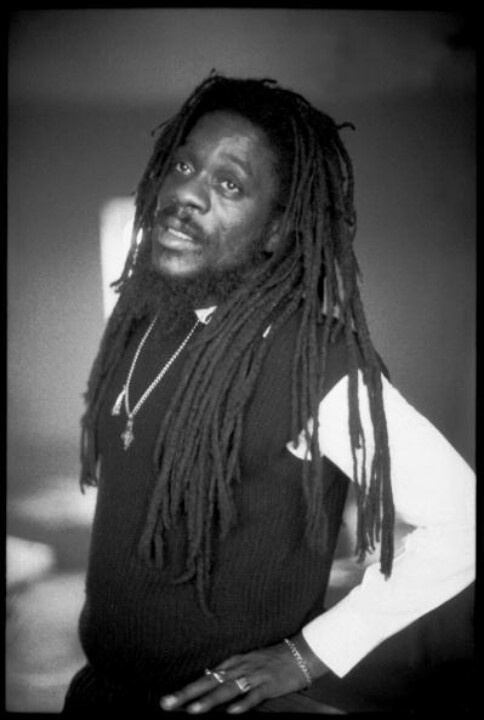 Album cover art for "Queen Majesty" by Dennis Brown