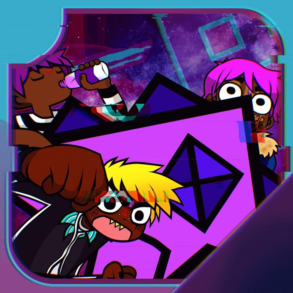 Album cover art for "Geometry Dash!" by Stu26