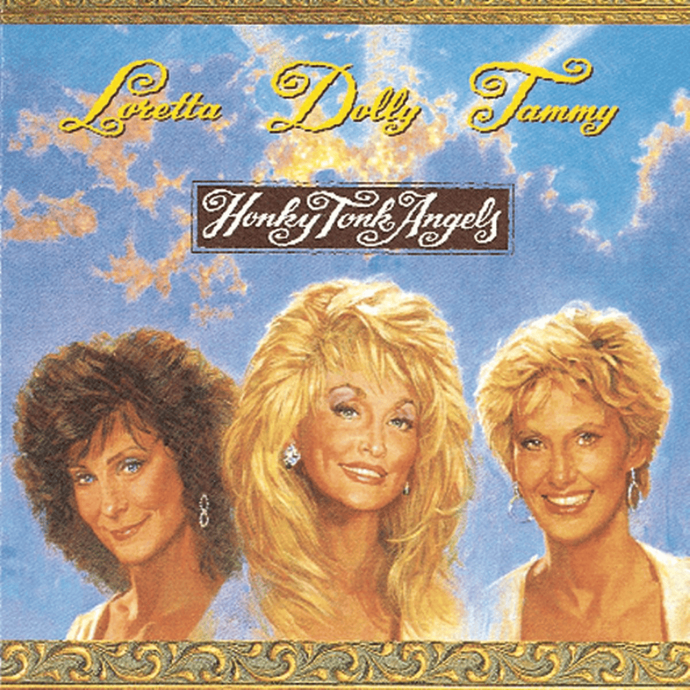 Album cover art for "Silver Threads and Golden Needles" by Dolly Parton