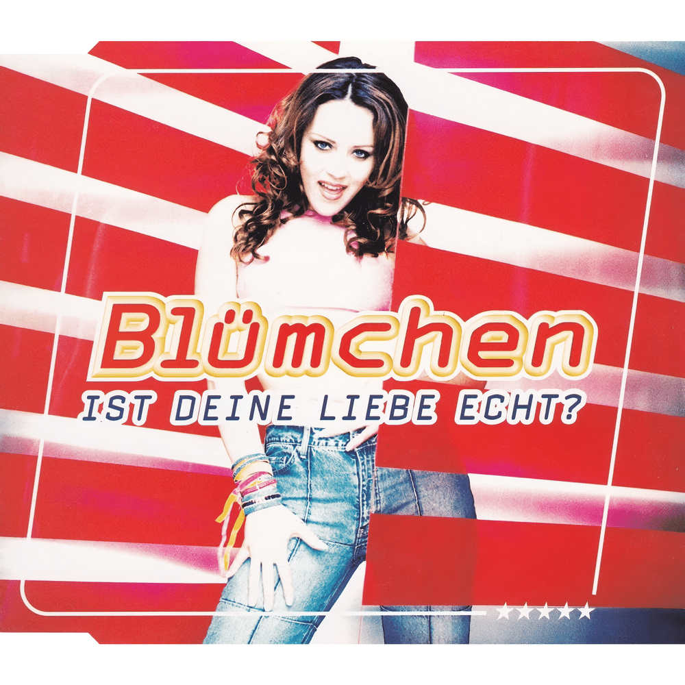 Album cover art for "Ist deine Liebe echt? (Kurzer Mix)" by Blümchen
