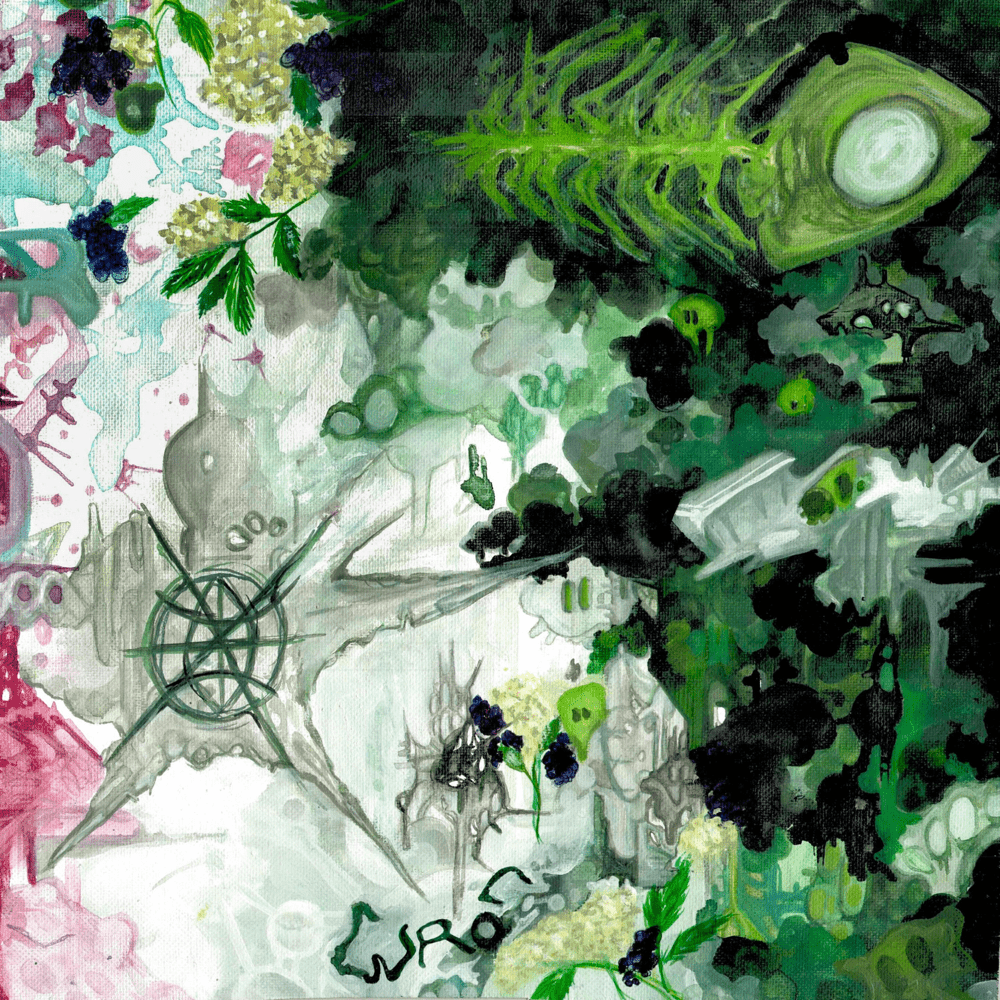 Album cover art for "Elderflower" by Sybyr