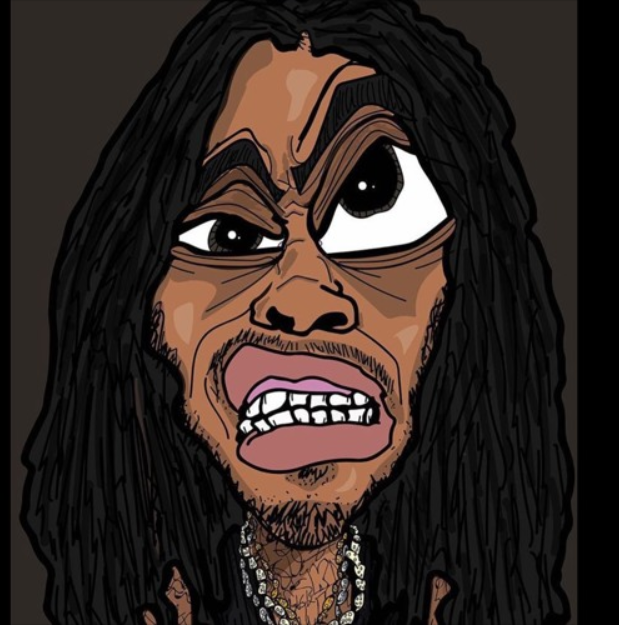 Album cover art for "BIG FREESTYLE" by Waka Flocka Flame
