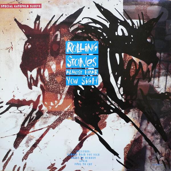 Album cover art for "Almost Hear You Sigh" by The Rolling Stones