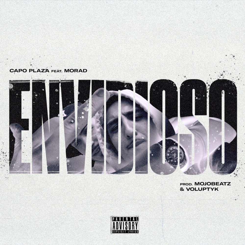 Album cover art for "Envidioso" by Capo Plaza & Morad