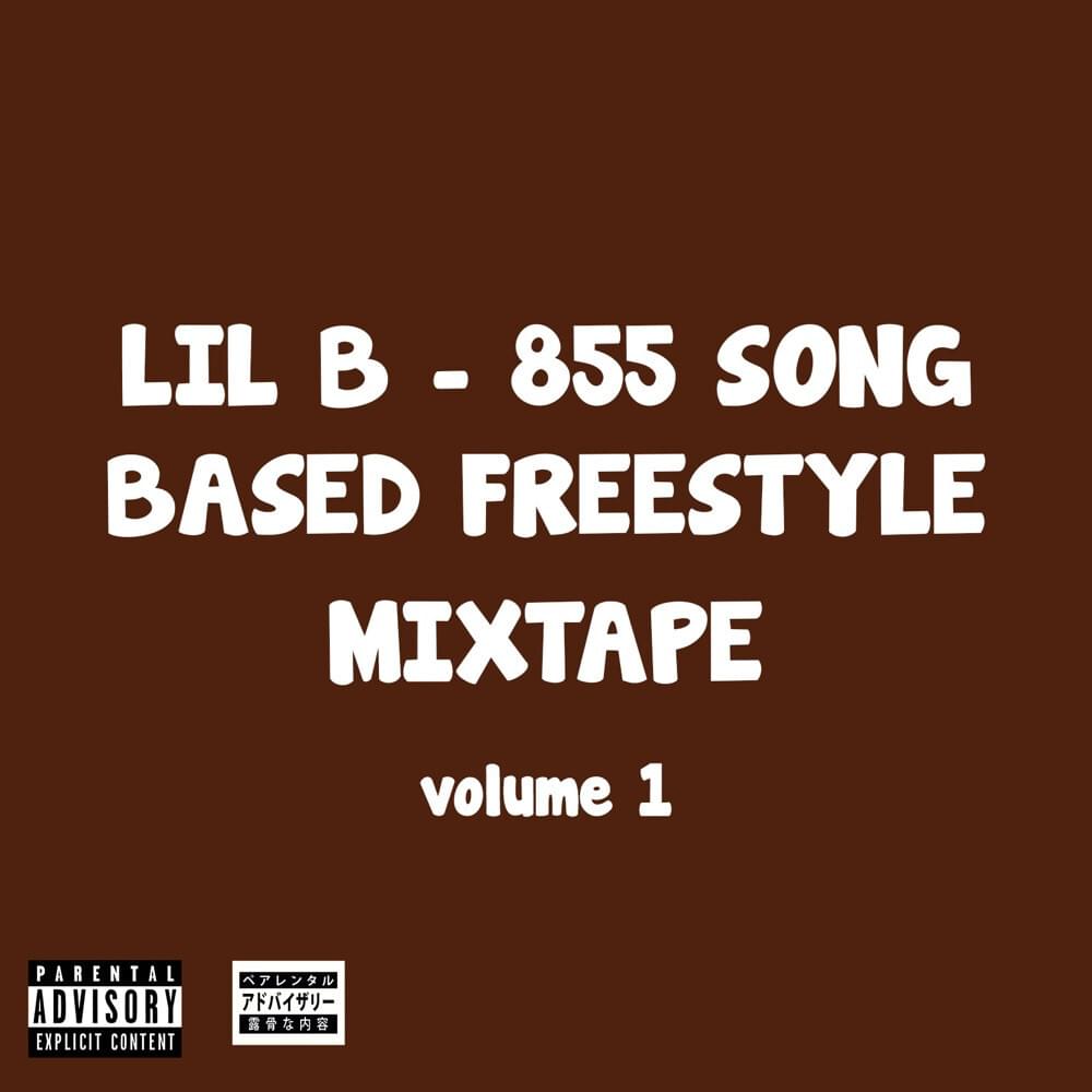 Cover image for 855 Song Based Freestyle Mixtape, Vol. 1