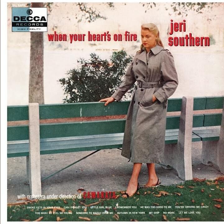 Album cover art for "Smoke Gets in Your Eyes" by Jeri Southern