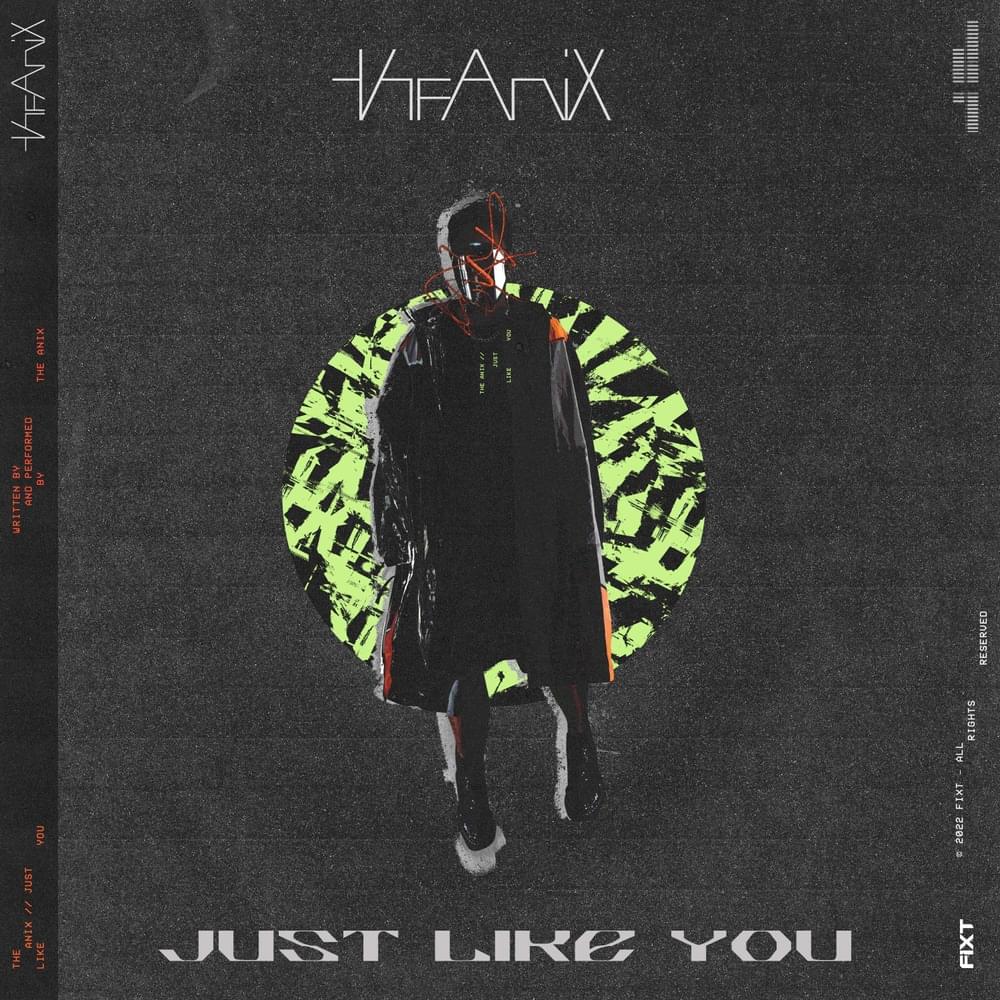 Album cover art for "Just Like You" by The Anix