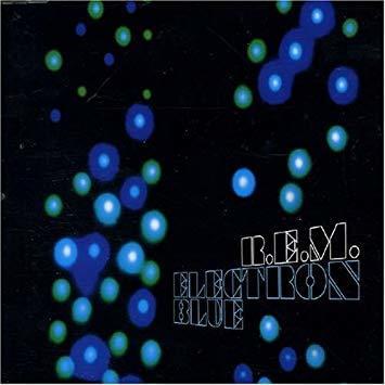 Album cover art for "Electron Blue" by R.E.M.