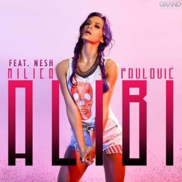 Album cover art for "Alibi" by Milica Pavlović & Nesh