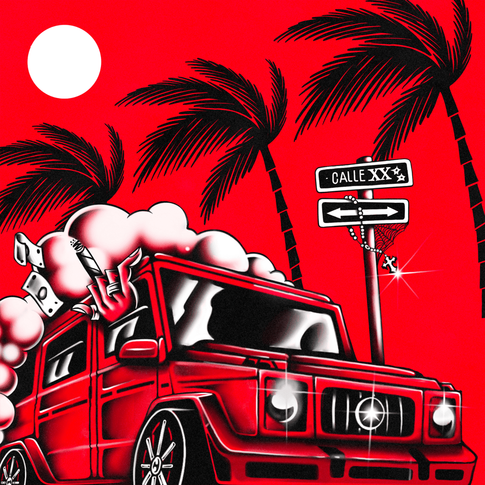 Album cover art for "LOS CAPOS" by Ryan Castro