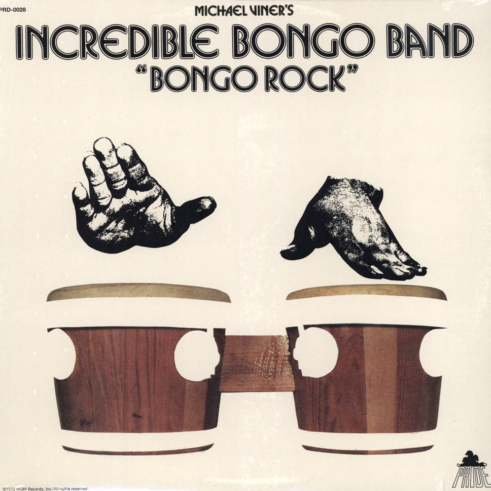 Album cover art for "Bongolia" by The Incredible Bongo Band