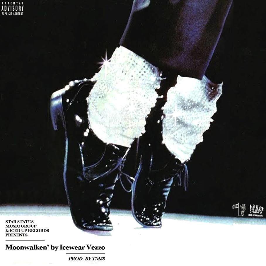 Album cover art for "Moon Walken" by Icewear Vezzo