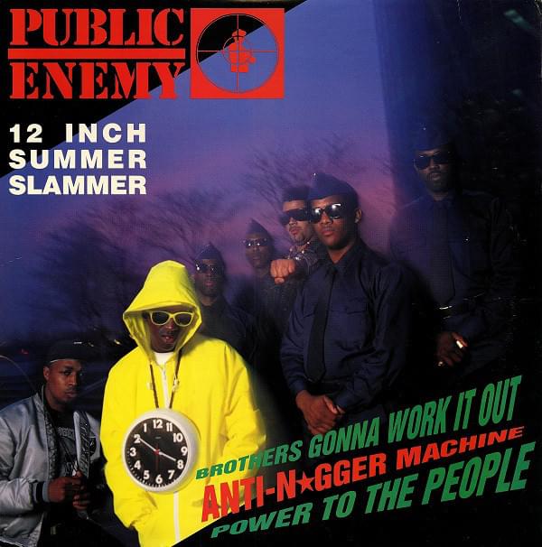 Album cover art for "Brothers Gonna Work It Out" by Public Enemy
