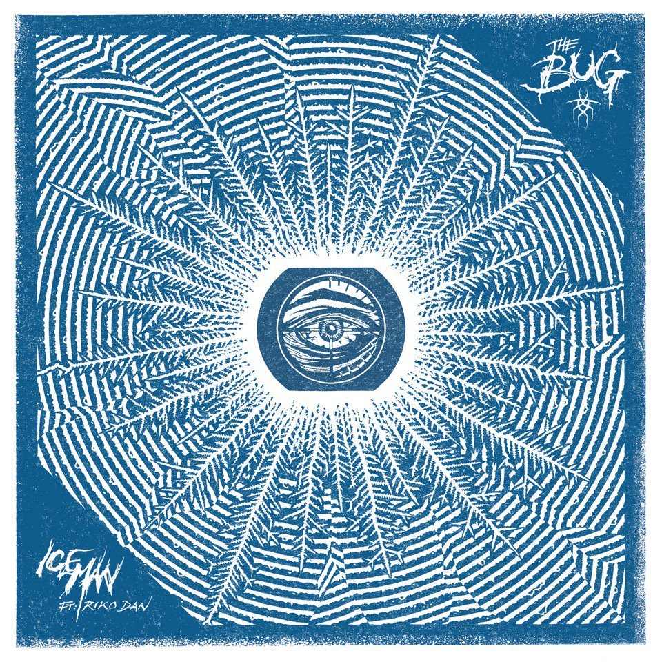 Album cover art for "Iceman" by The Bug & Riko Dan