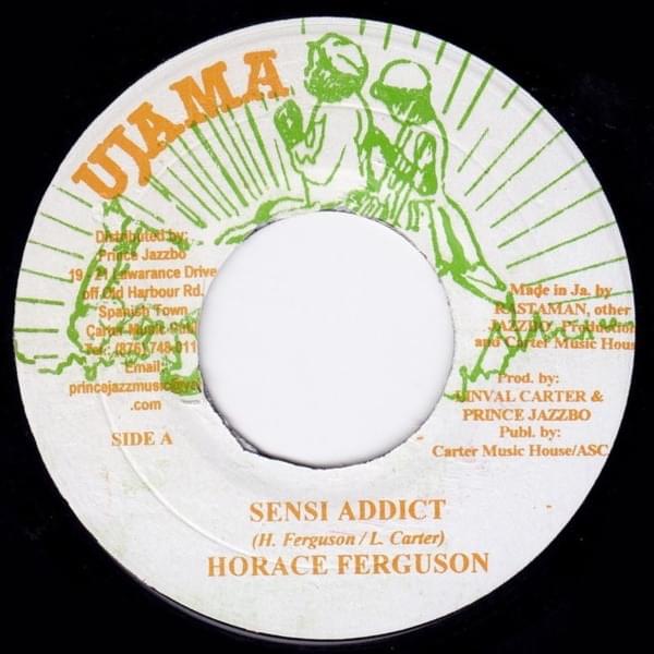 Album cover art for "Sensi Addict" by Horace Ferguson