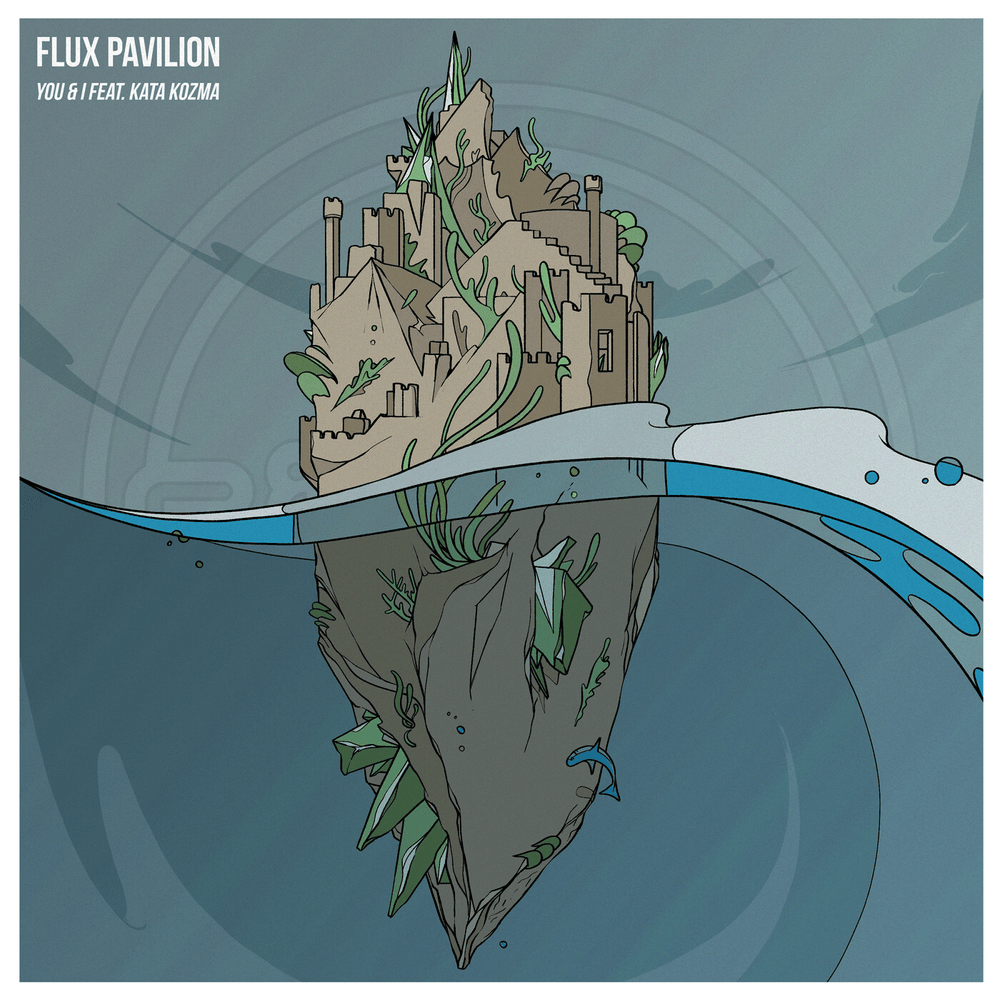 Album cover art for "You & I" by Flux Pavilion & Kata Kozma