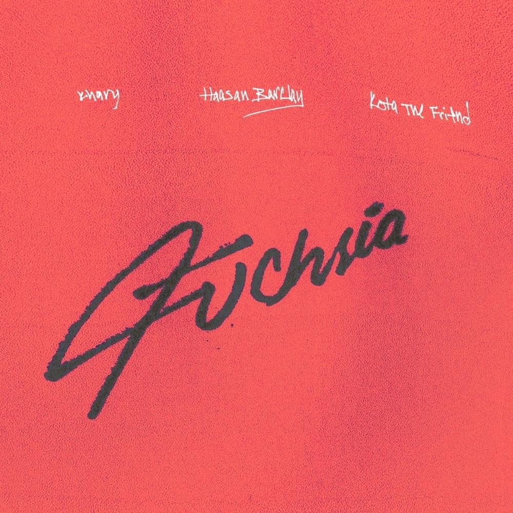Album cover art for "Fuchsia" by Khary & Kota the Friend