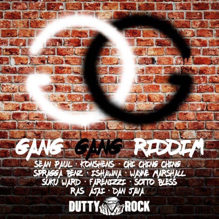 Album cover art for "Gang Gang" by Sean Paul