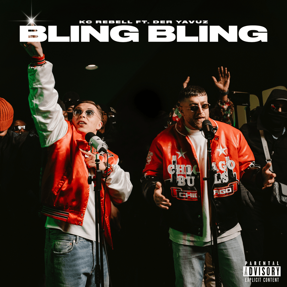 Album cover art for "Bling Bling" by KC Rebell