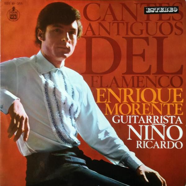 Album cover art for "Los ojos abrió" by Enrique Morente