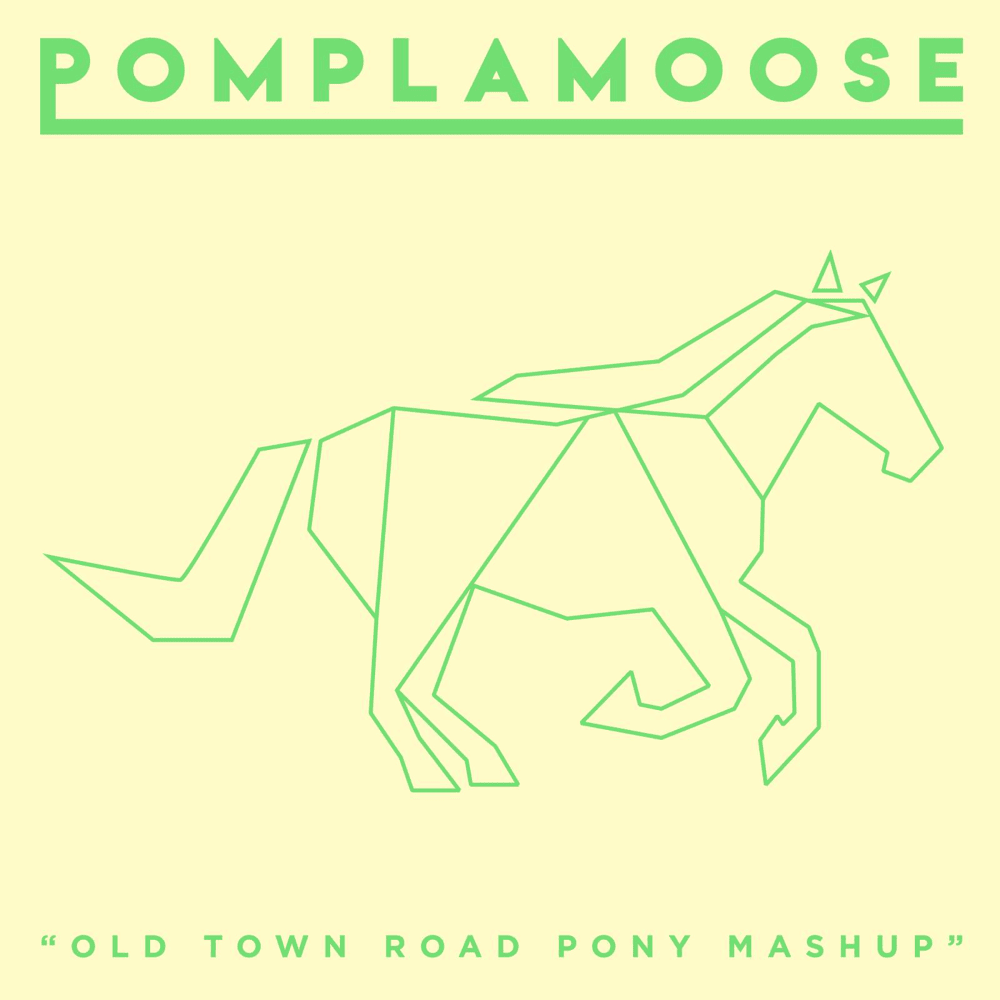 Album cover art for "Old Town Road + Pony mashup" by Pomplamoose