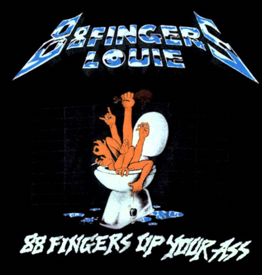 Album cover art for "Can’t Get Up The Nerve" by 88 Fingers Louie
