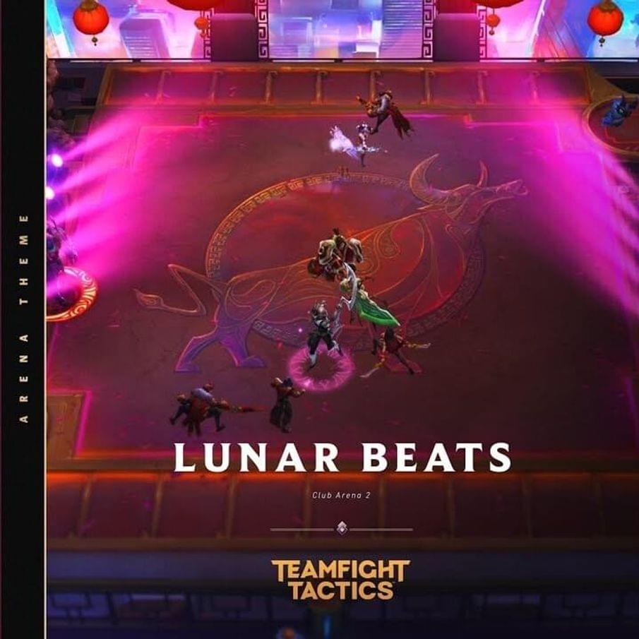 Album cover art for "Lunar Beats (Club 2 Arena Theme)" by League of Legends