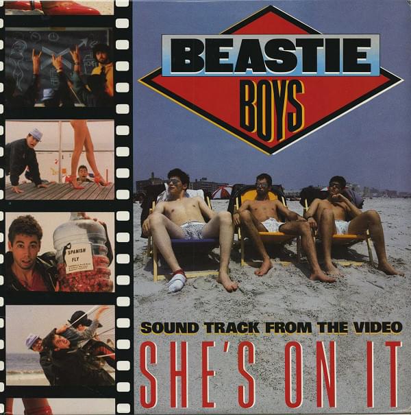 Album cover art for "She’s On It" by Beastie Boys